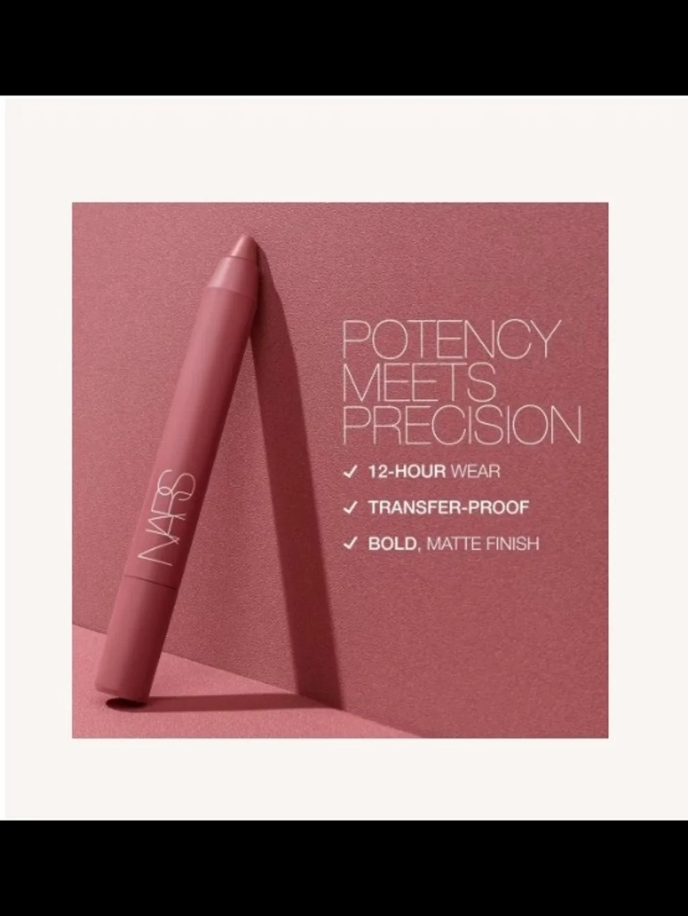NARS Powermatte High Intensity Lip Pencil - Dolce Vita (Full Size - .09 oz)